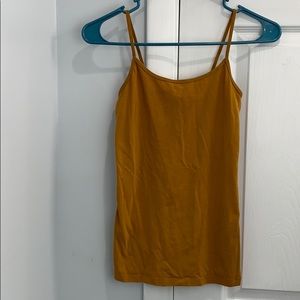 Forever21 Mustard Tank Top